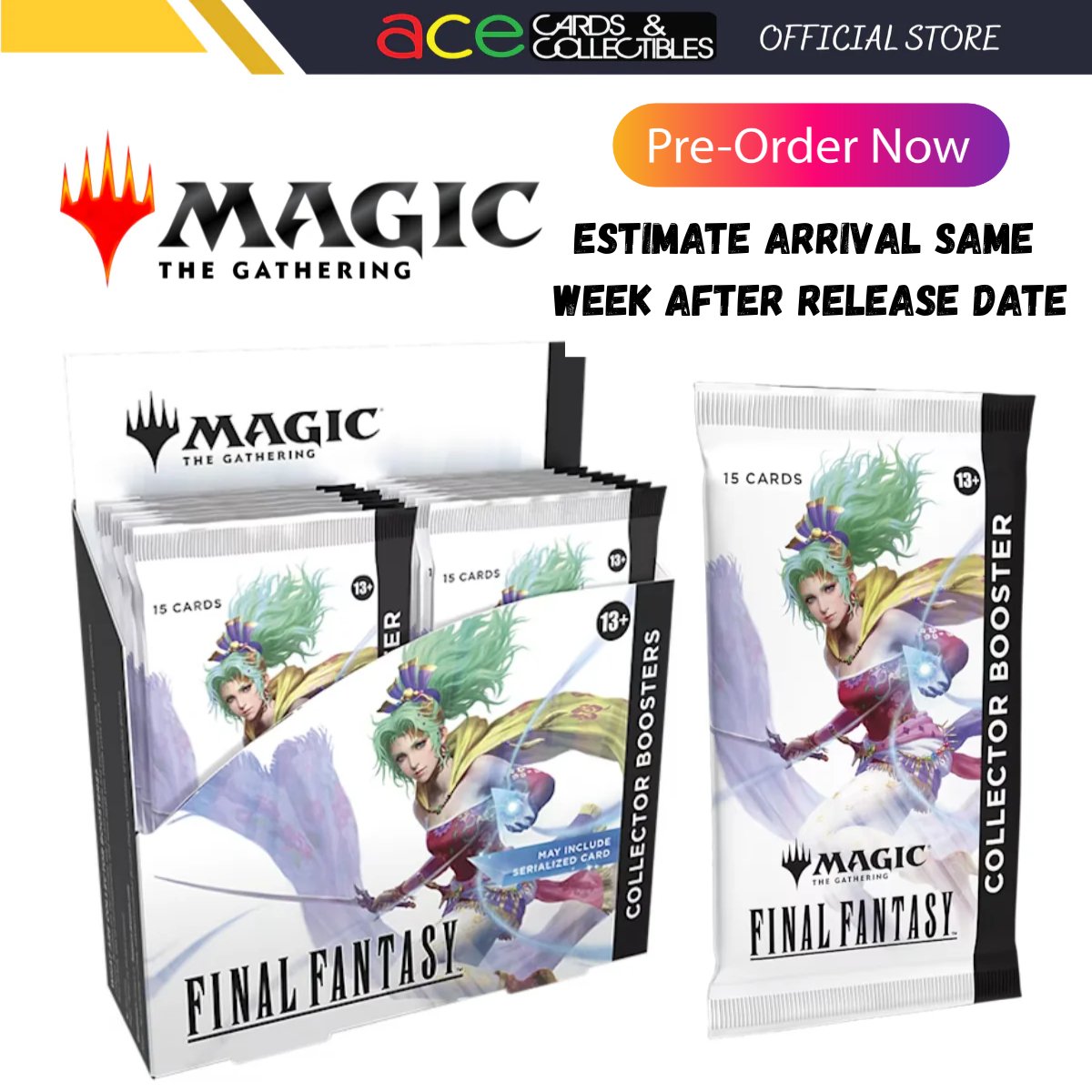 Magic: The Gathering Final Fantasy Collector Booster-Pack (Random)-Wizards of the Coast-Ace Cards & Collectibles