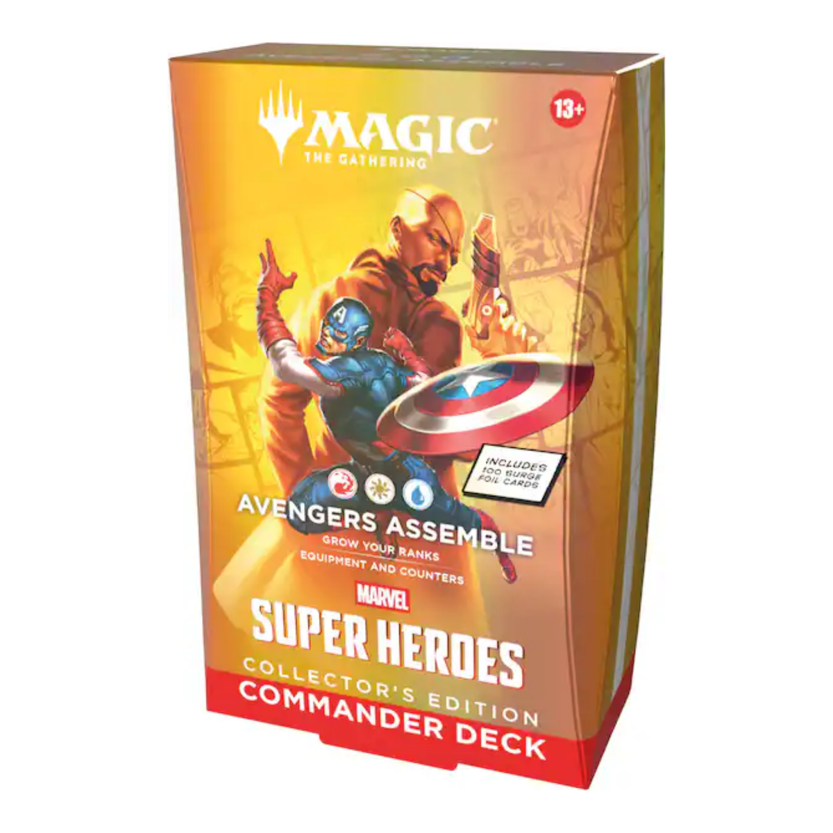 Magic: The Gathering Marvel Super Heroes Commander Deck Collector's Edition Bundle-Wizards of the Coast-Ace Cards & Collectibles