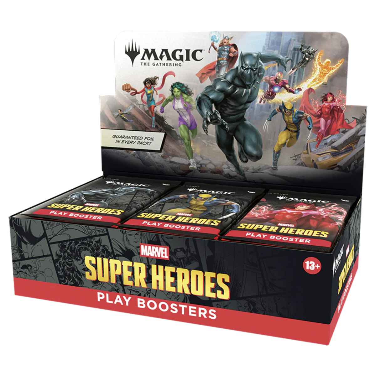 Magic: The Gathering Marvel Super Heroes Play Booster-Booster Box (30pcs)-Wizards of the Coast-Ace Cards & Collectibles