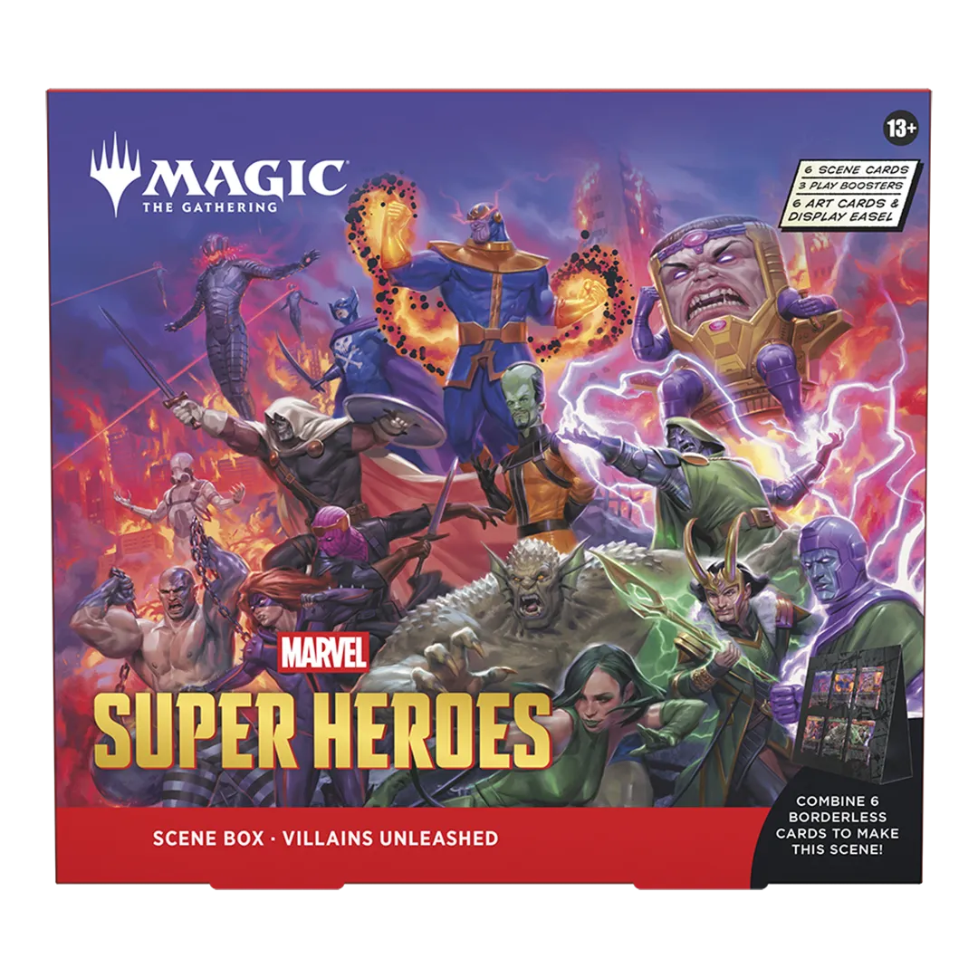 Magic: The Gathering Marvel Super Heroes Scene Box Bundle-Wizards of the Coast-Ace Cards & Collectibles