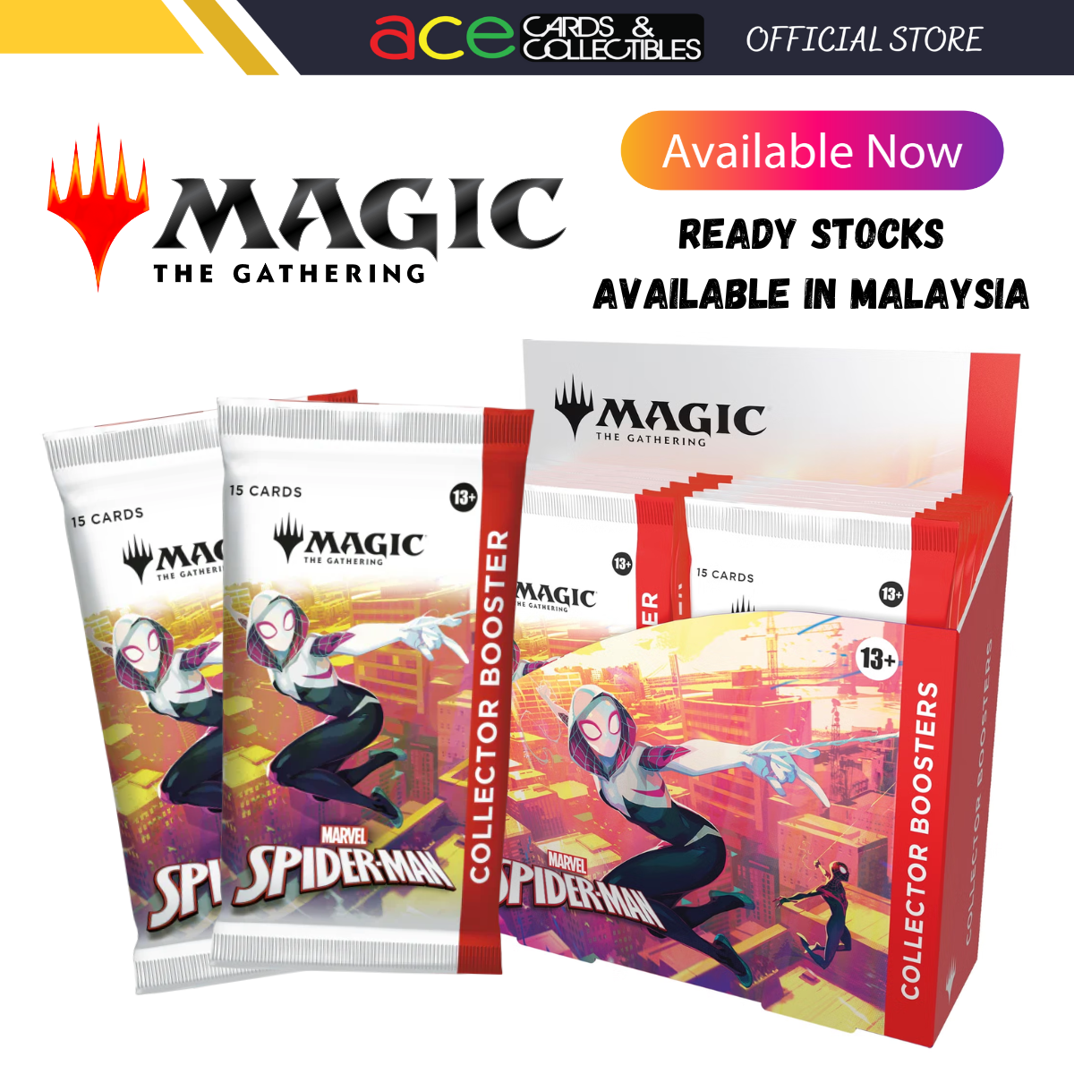 Magic: The Gathering Marvel's Spider-Man Collector Booster Box-Booster Pack-Wizards of the Coast-Ace Cards & Collectibles