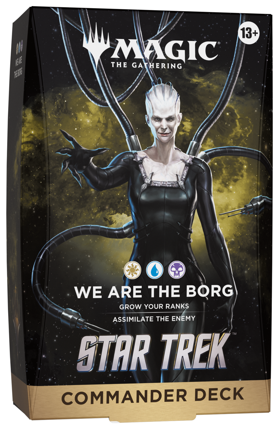 Magic: The Gathering Reality STAR TREK Commander Decks-We Are the Borg-Wizards of the Coast-Ace Cards & Collectibles