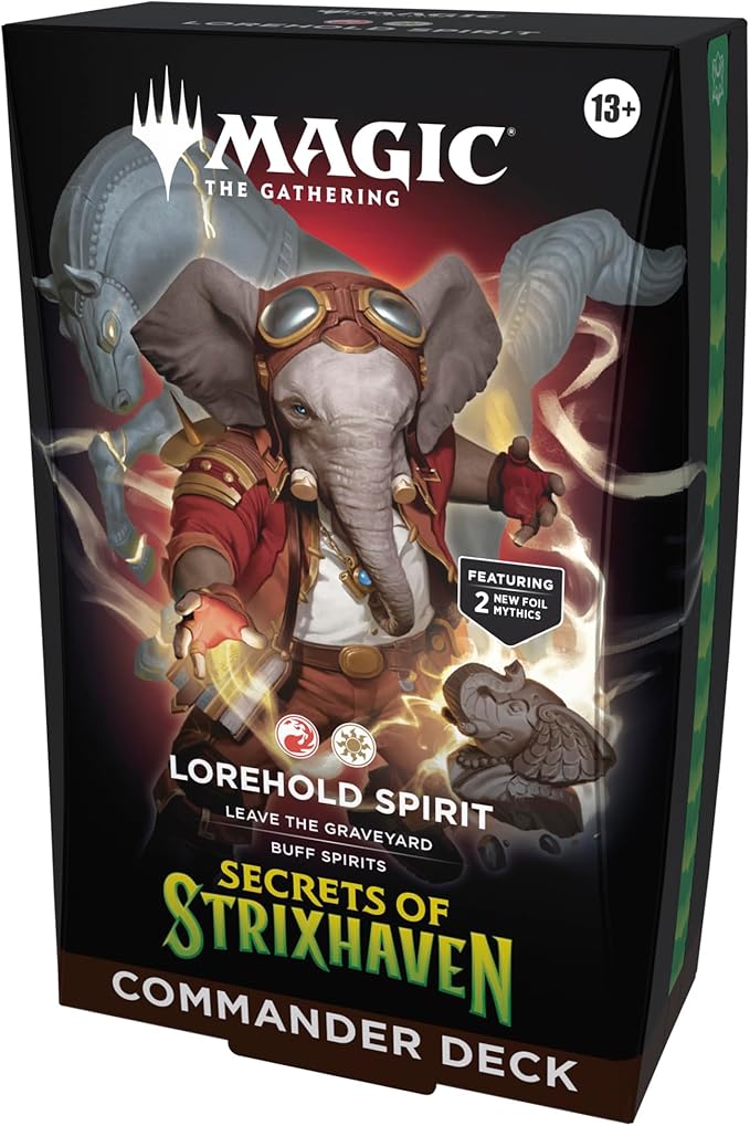 Magic: The Gathering Secrets Of Strixhaven Commander Deck-Lorehold-Wizards of the Coast-Ace Cards & Collectibles