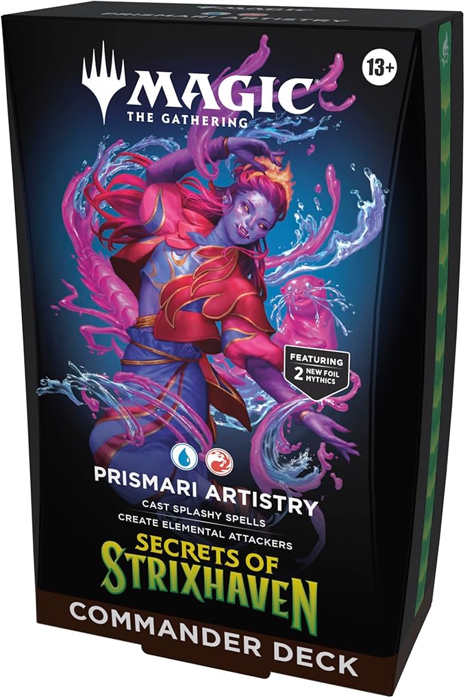 Magic: The Gathering Secrets Of Strixhaven Commander Deck-Prismari-Wizards of the Coast-Ace Cards & Collectibles