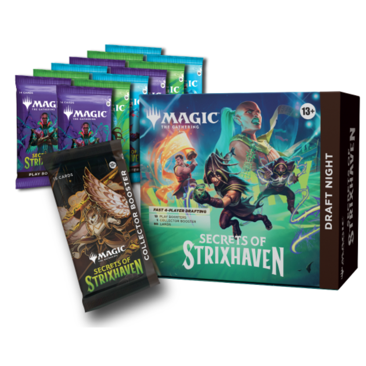 Magic: The Gathering Secrets of Strixhaven Draft Night-Wizards of the Coast-Ace Cards & Collectibles