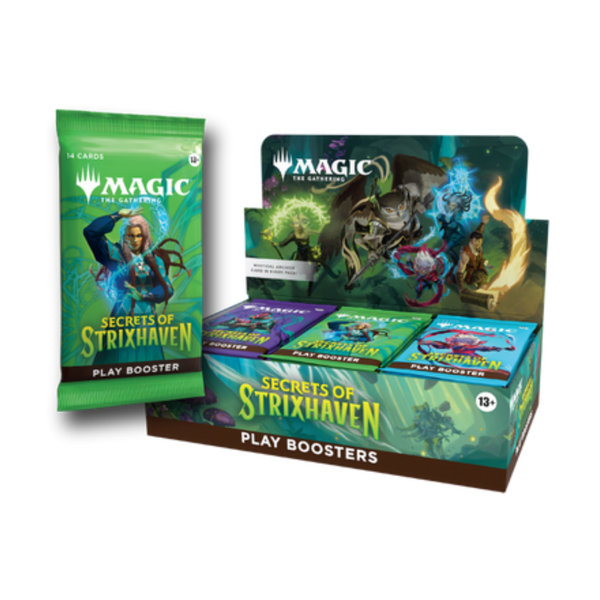 Magic: The Gathering Secrets of Strixhaven Play Booster-Random Pack-Wizards of the Coast-Ace Cards & Collectibles