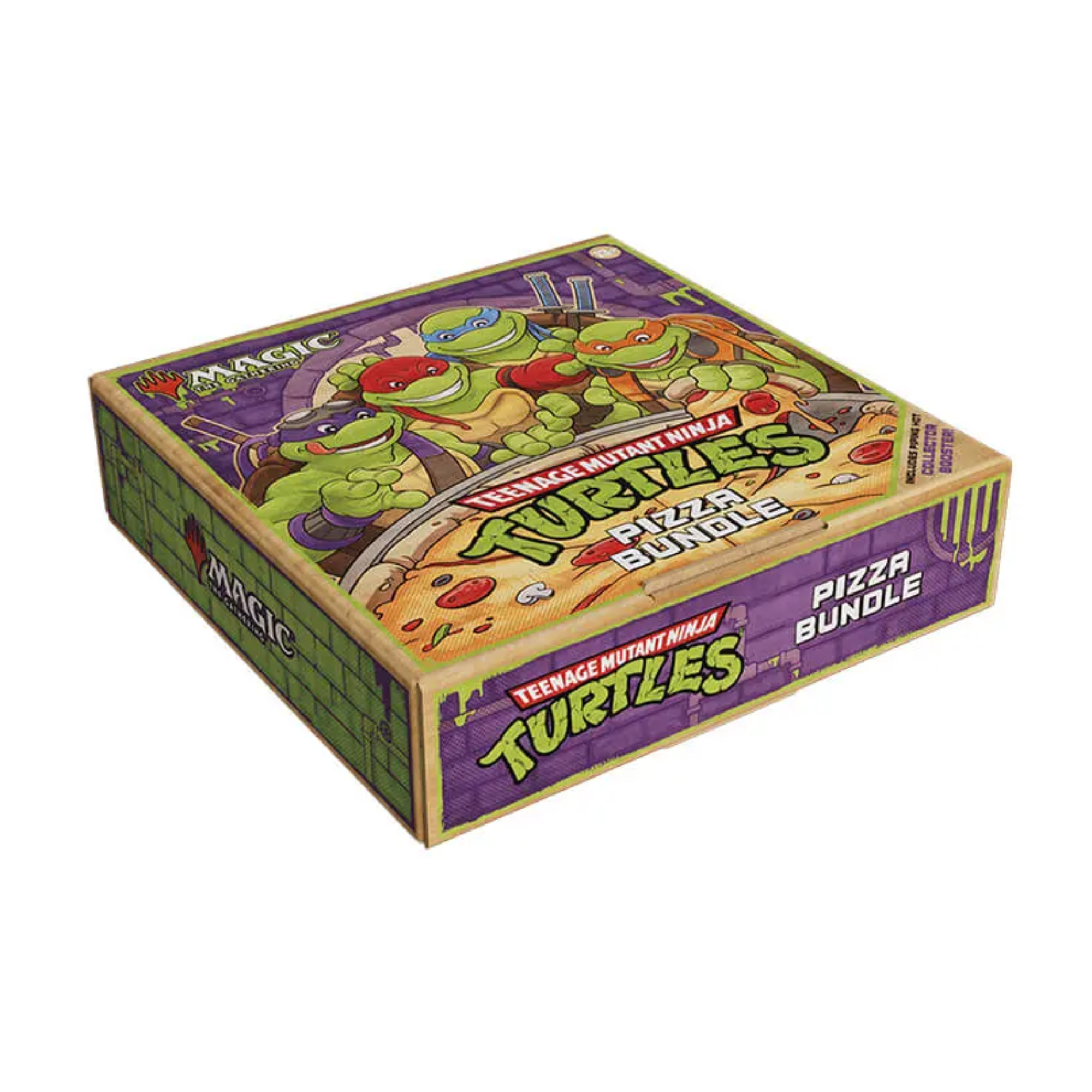 Magic: The Gathering TEENAGE MUTANT NINJA TURTLES Pizza Bundle Magic: The Gathering TEENAGE MUTANT NINJA TURTLES Pizza Bundle