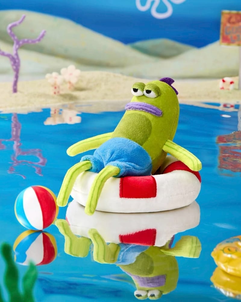 Spongebob A Day In The Life Of A Bikini Bottom Resident Plush Series-Single Box (Random)-X11-Ace Cards & Collectibles