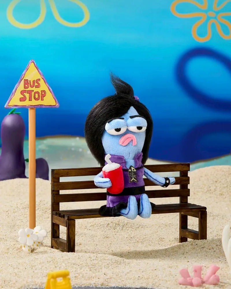 Spongebob A Day In The Life Of A Bikini Bottom Resident Plush Series-Single Box (Random)-X11-Ace Cards & Collectibles