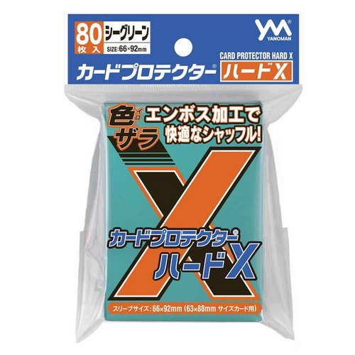 Yanoman Sleeve Card Protector HardX Series-Sea Green - Standard-Yanoman-Ace Cards & Collectibles
