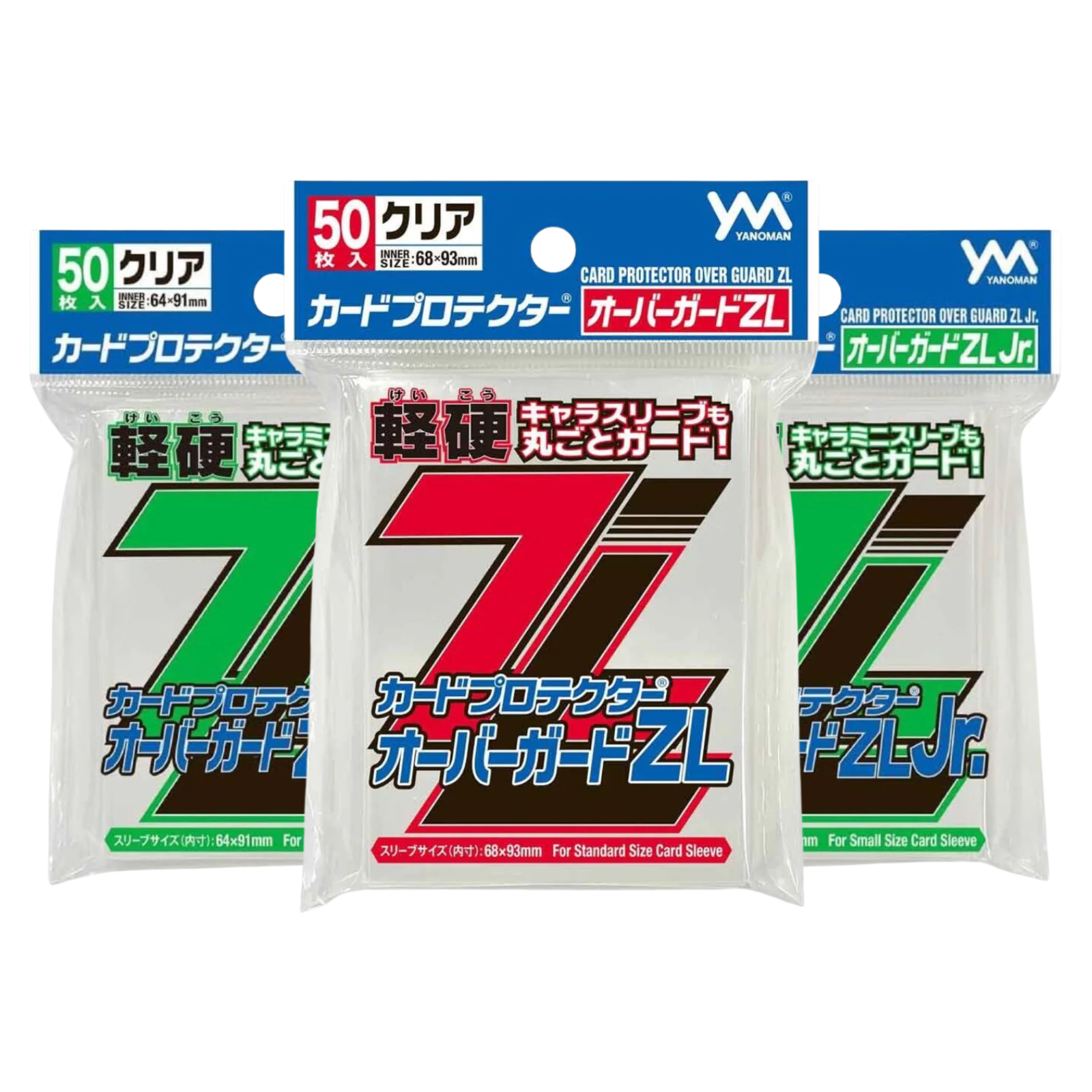 Yanoman Sleeve Card Protector Over Guard Z L Sleeve-Standard Size-Yanoman-Ace Cards & Collectibles