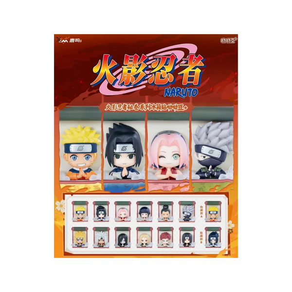 Naruto YoYo Bean+ Secret Scroll Series Fridge Magnet Blind Box-Single Box (Random)-Yell-Ace Cards & Collectibles