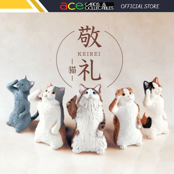 Salute Cat Blind Box-Single Box (Random)-Yell-Ace Cards & Collectibles
