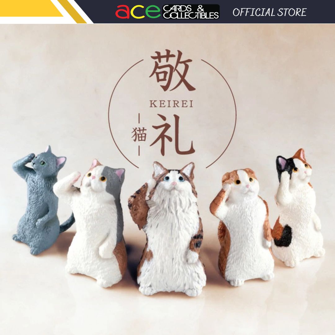 Salute Cat Blind Box-Single Box (Random)-Yell-Ace Cards & Collectibles