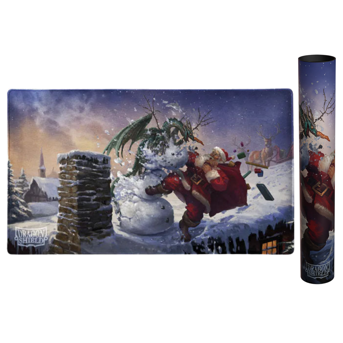 Dragon Shield TCG Playmat With Tube Christmas 2025