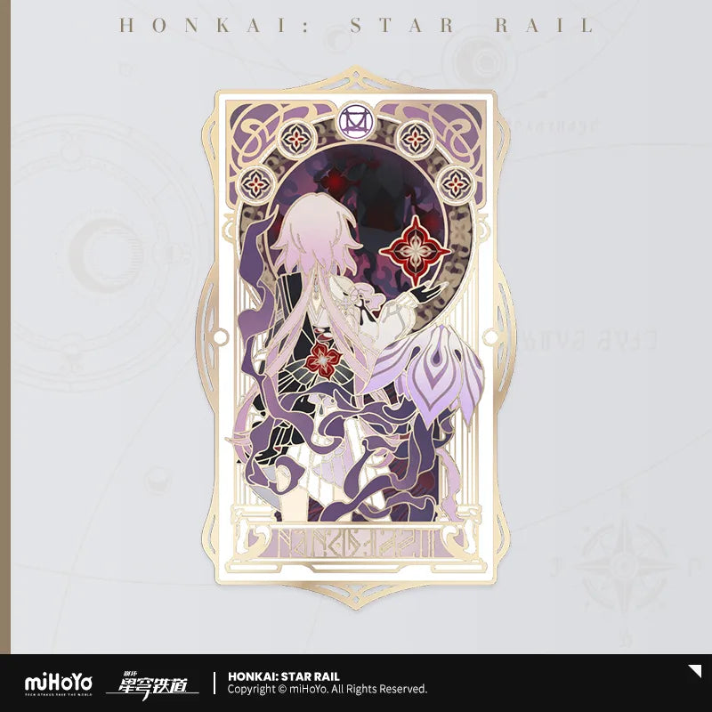 Honkai Star Rail "As I Have Written Series" Metal Bookmark