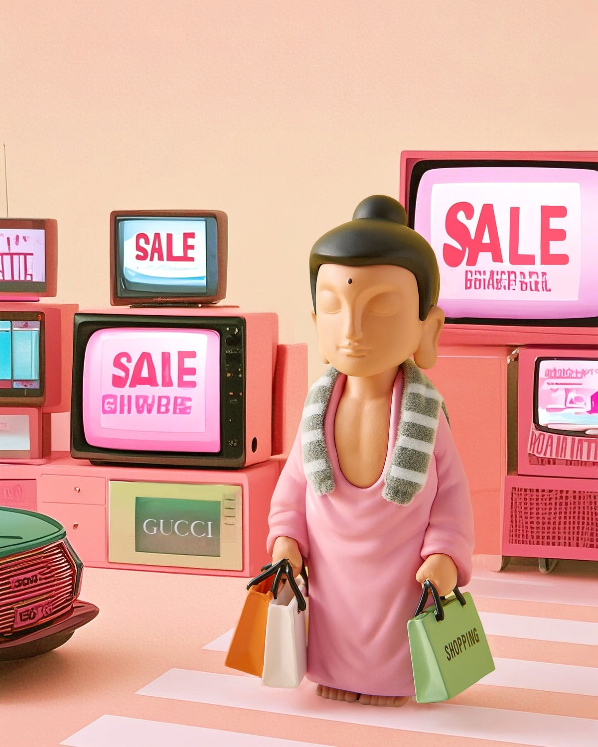 Amitofo City Walk Series Blind Box-Single (Random)-amitofo-Ace Cards & Collectibles