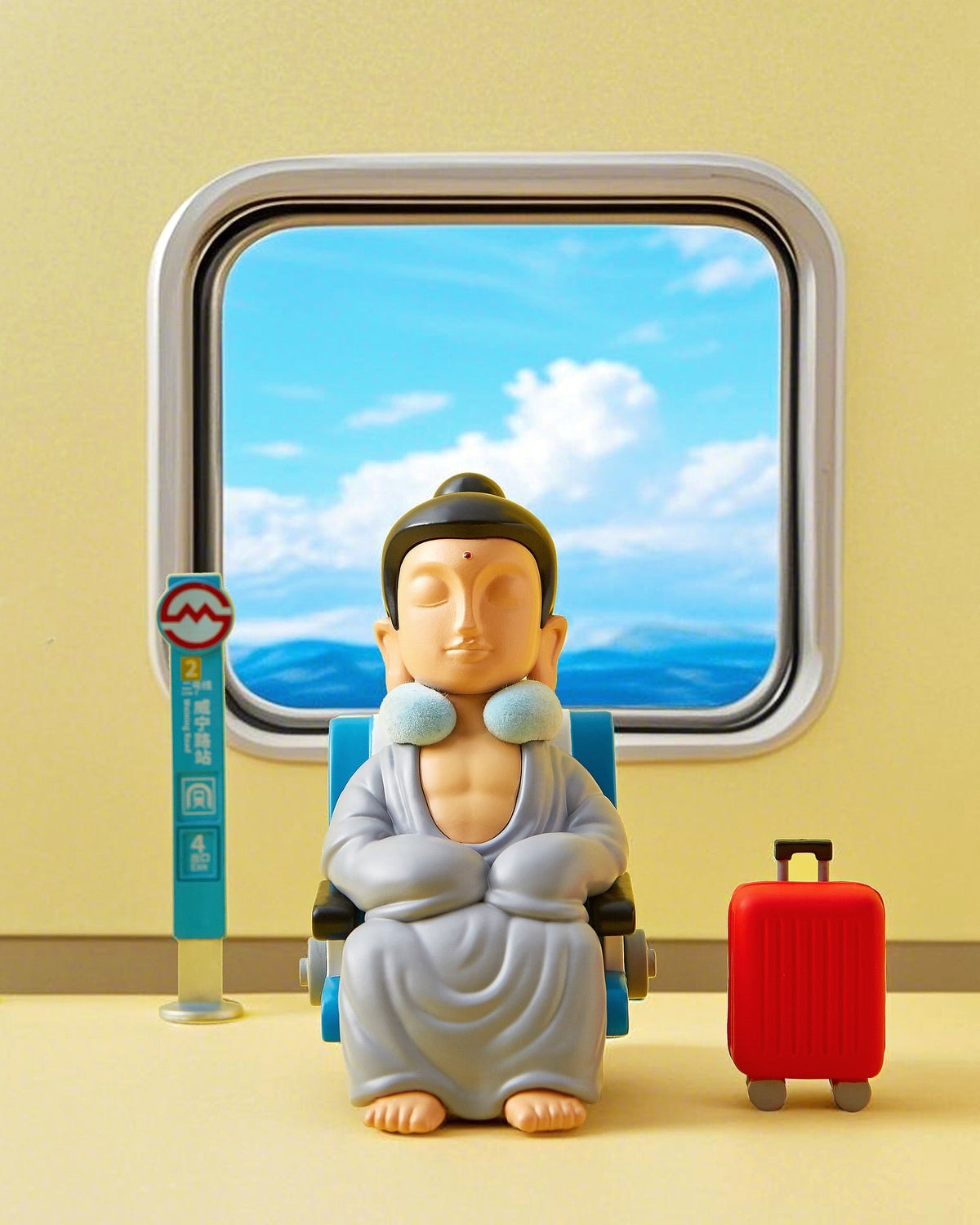 Amitofo City Walk Series Blind Box-Single (Random)-amitofo-Ace Cards & Collectibles