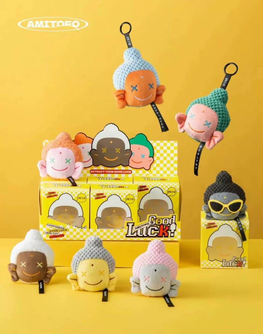 Amitofo FO LE U Buddha Good Luck Plush-Single (Random)-amitofo-Ace Cards & Collectibles