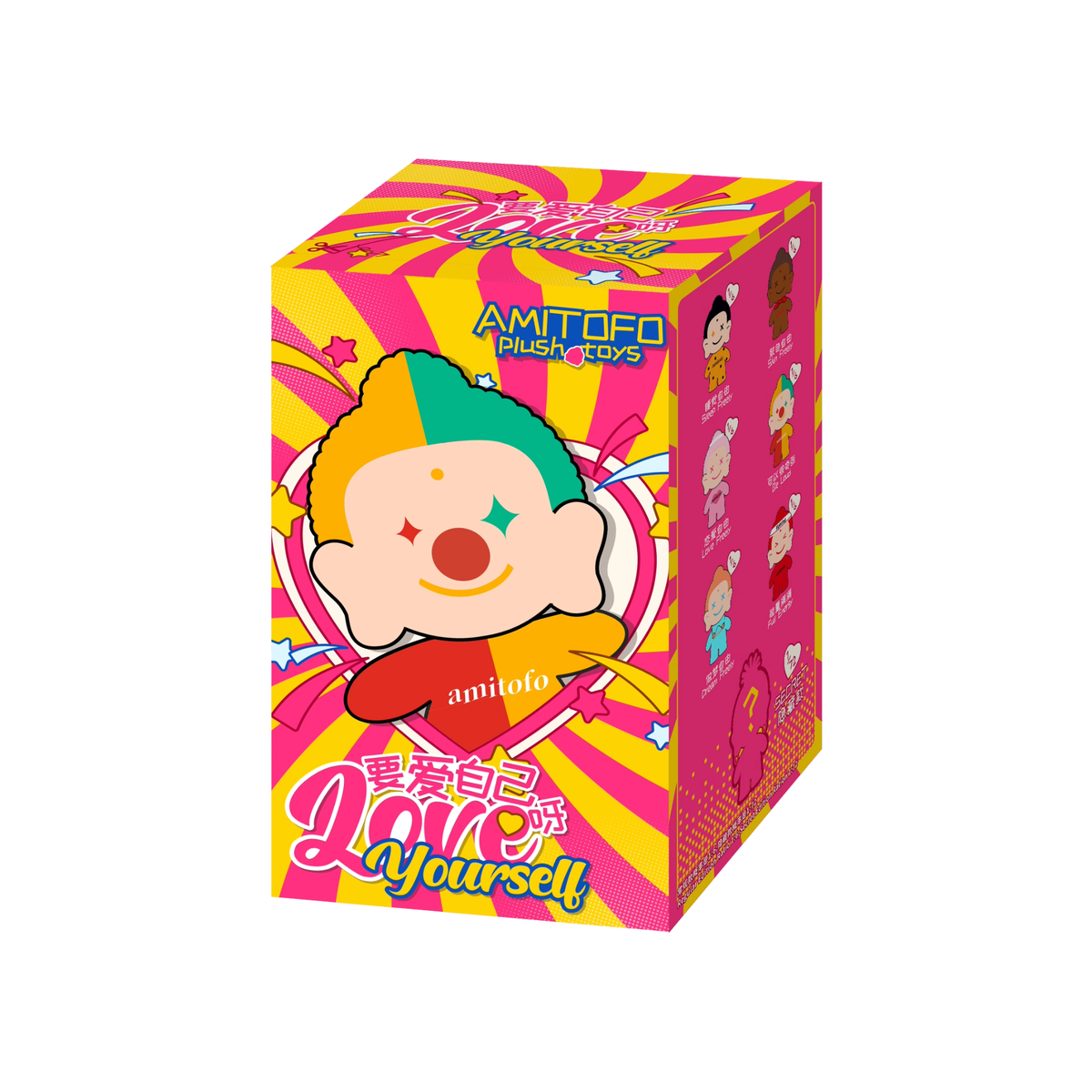 Amitofo FO LE U Love Yourself Plush Series-Single Box (Random)-amitofo-Ace Cards & Collectibles