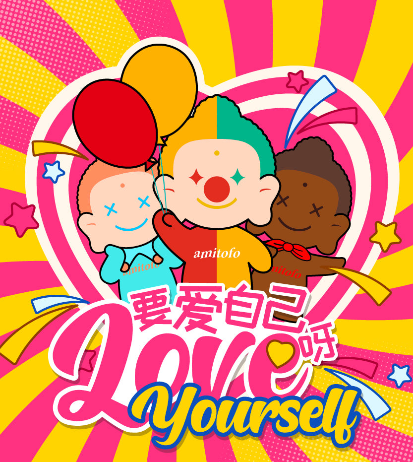 Amitofo FO LE U Love Yourself Plush Series-Single Box (Random)-amitofo-Ace Cards & Collectibles
