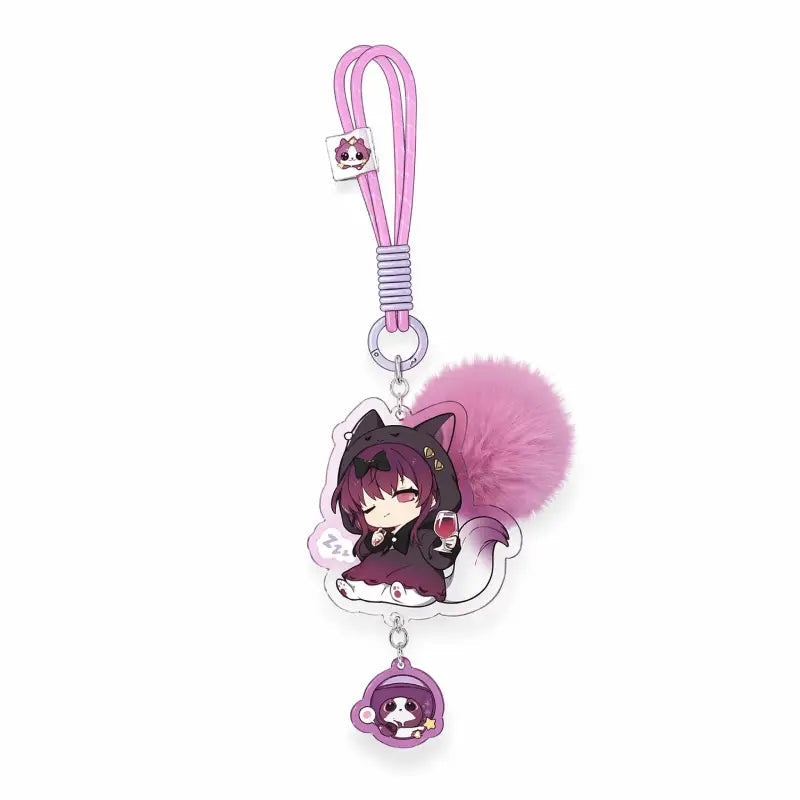 Honkai: Star Rail Girl's Dormitory Series Q Version Acrylic Keychain