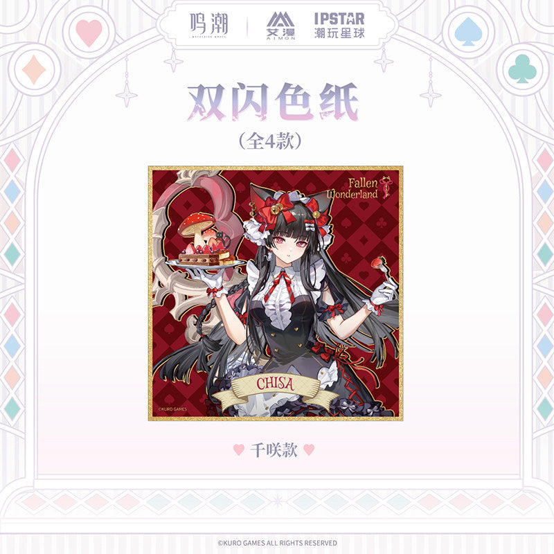 Wuthering Waves Fallen Wonderland Series Paper Shikishi
