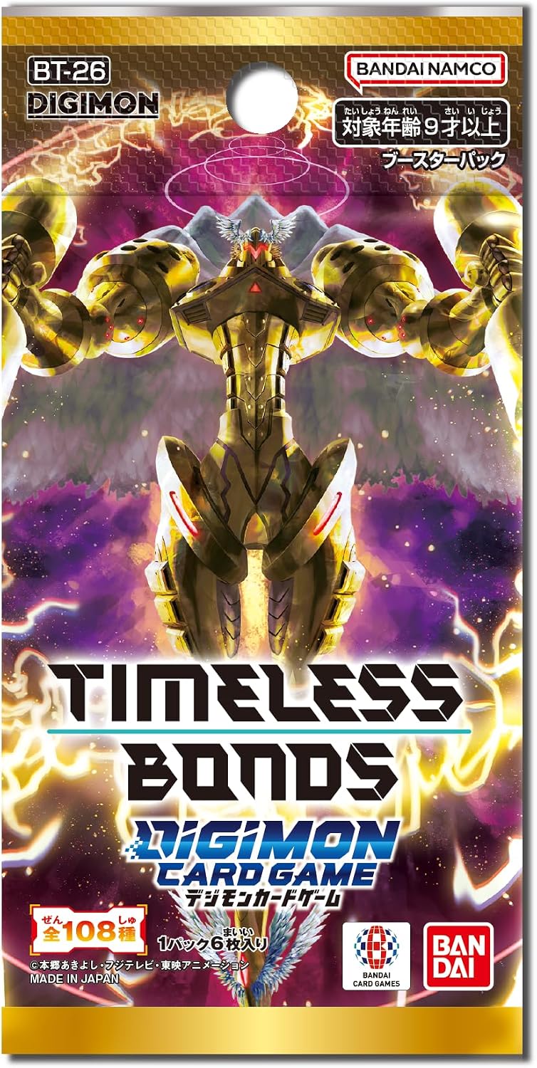 Digimon Card Game "Timeless Bonds" Booster [BT-26] (Japanese)