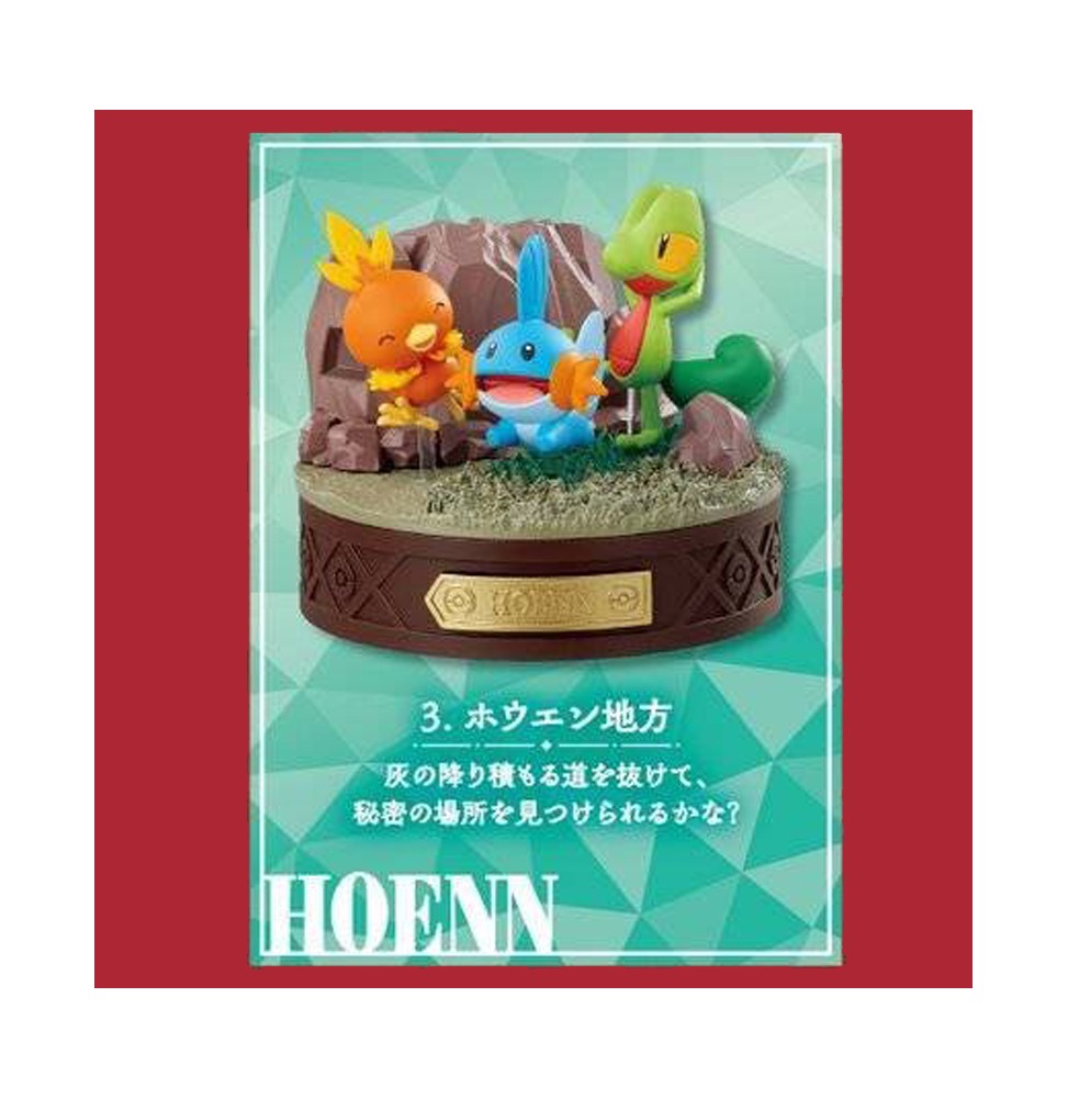Re-ment Pokemon Journey With You! (The Dawn of Adventure) Set of 3
