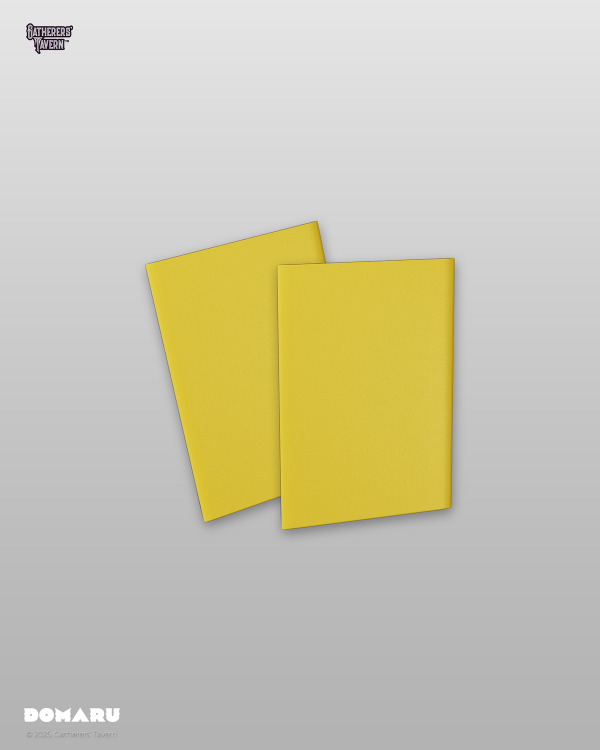 Gatherer's Tavern DOMARU Regular Standard Size Fit Sleeves "Divine Yellow"