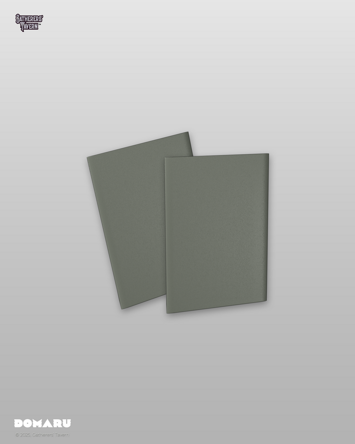 Gatherer's Tavern DOMARU Regular Standard Size Fit Sleeves "Gargoyle Grey"