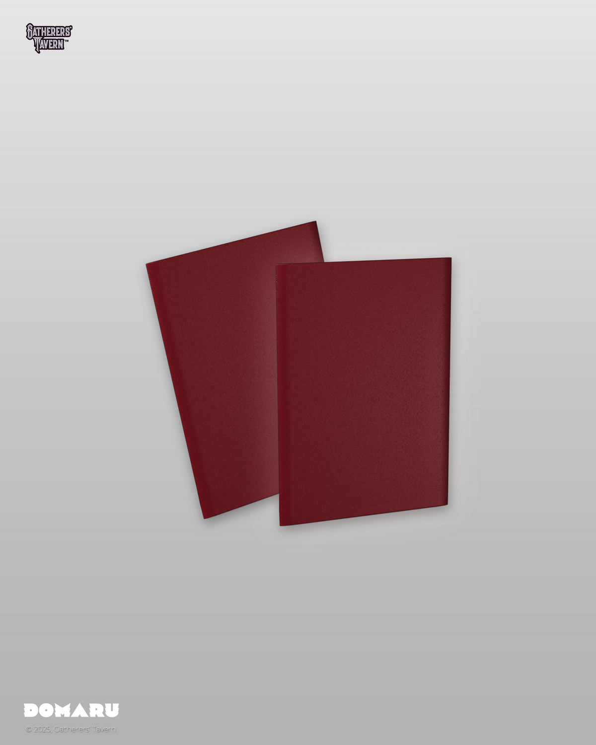 Gatherer's Tavern DOMARU Regular Standard Size Fit Sleeves "Imperial Red"