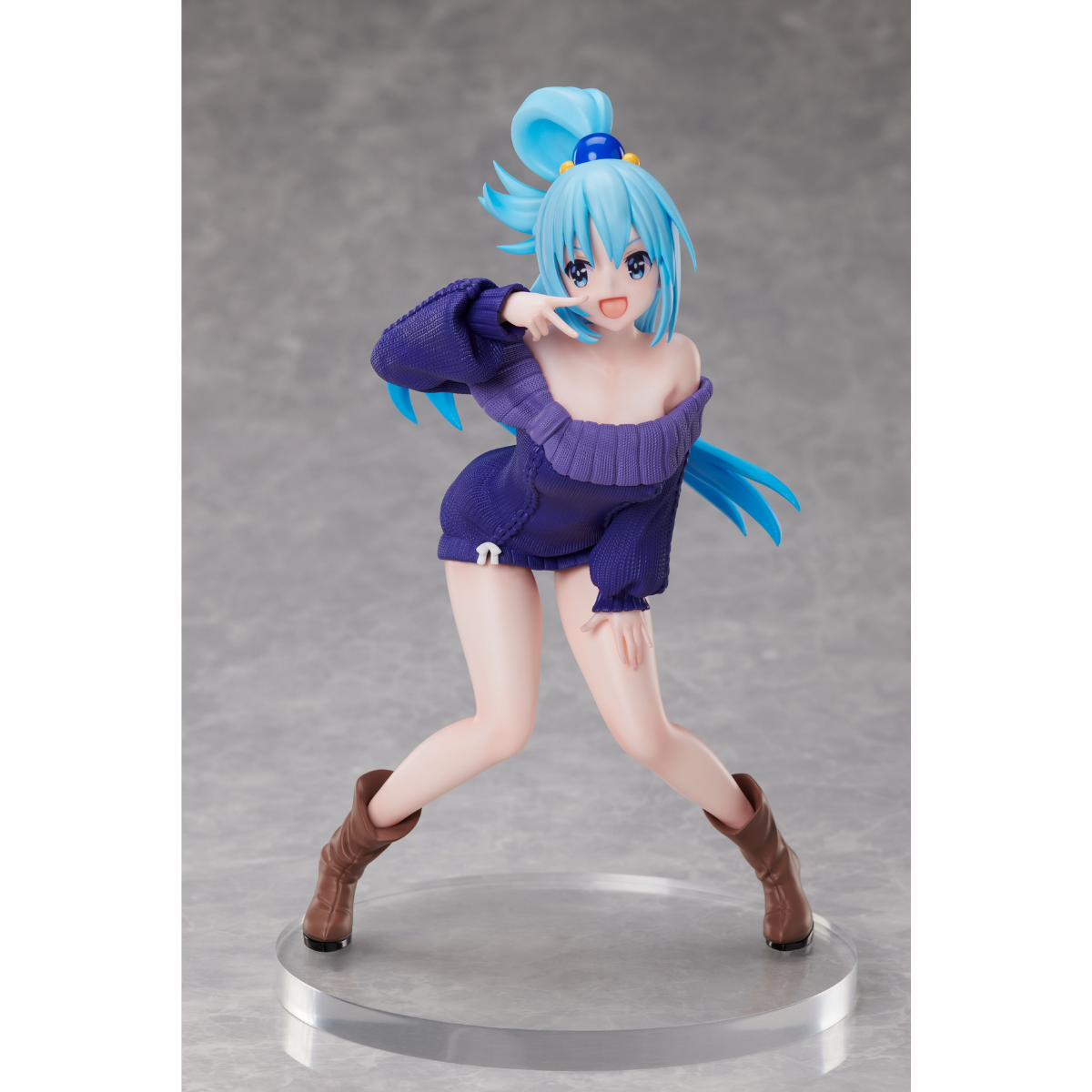 KONOSUBA God&#39;s Blessing On This Wonderful World! 1/7 Scale Complete Figure &quot;Aqua&quot;-elCOCO-Ace Cards &amp; Collectibles
