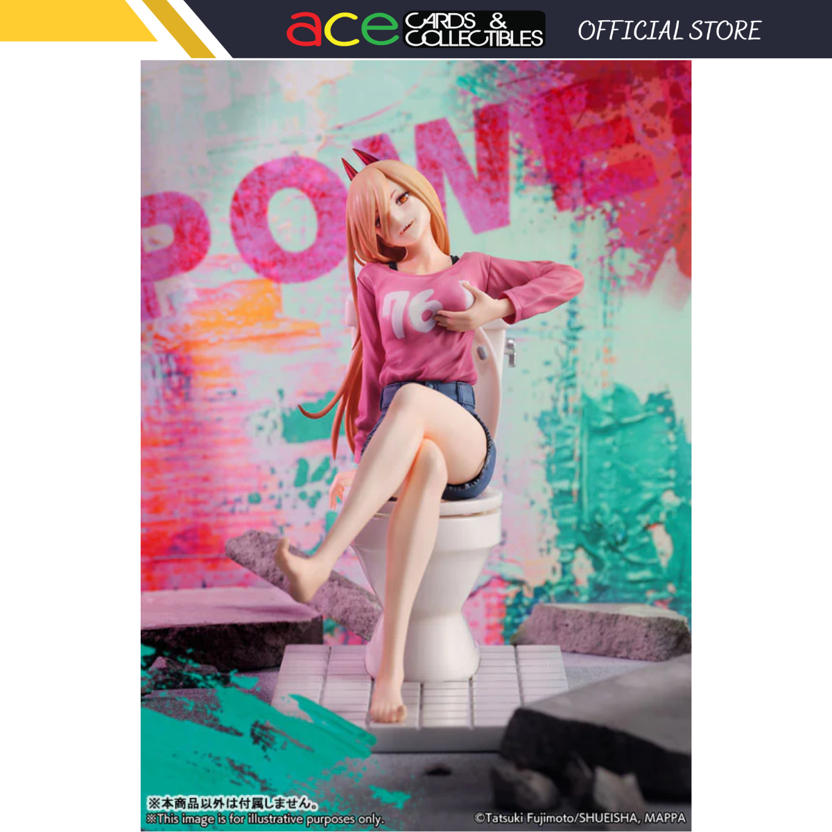 Chainsaw Man eStream 1/7 Scale Figure &quot;Power&quot;-estream-Ace Cards &amp; Collectibles