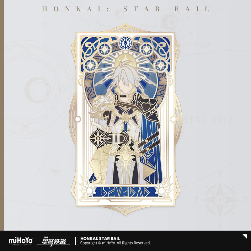 Honkai Star Rail "As I Have Written Series" Metal Bookmark