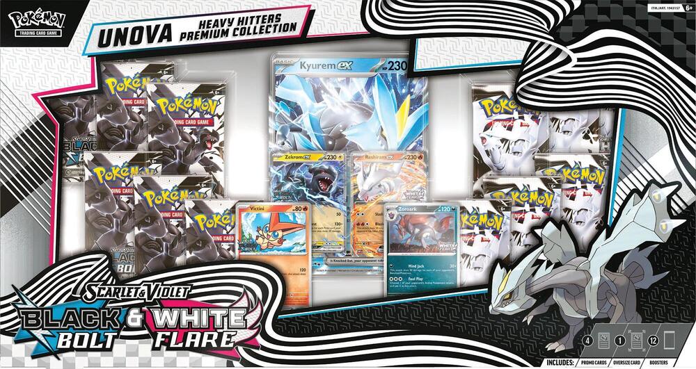 Pokemon TCG: Scarlet & Violet SV10.5 Unova Heavy Hitters Premium Collection (English Ver.)