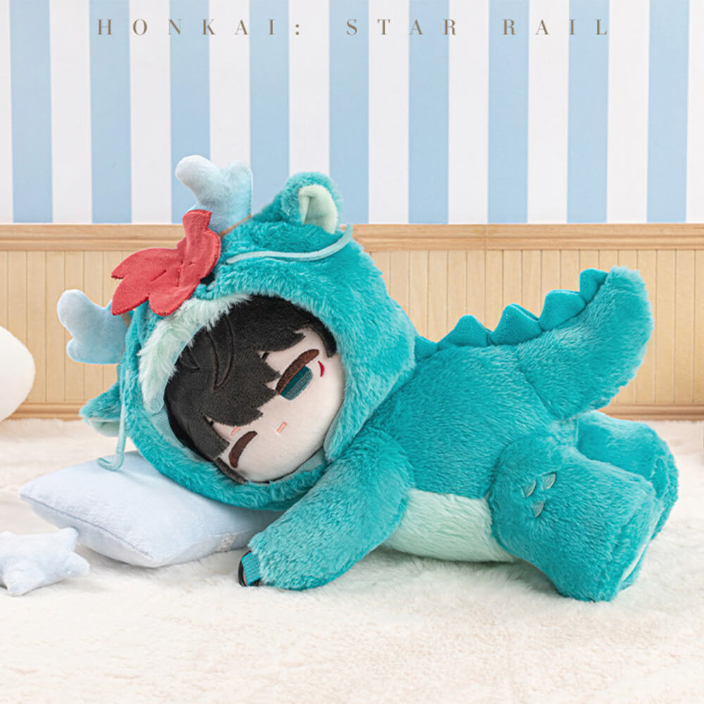 Honkai: Star Rail Boys Dormitory Series Q Version Dan Heng Plush Crossbody Bag