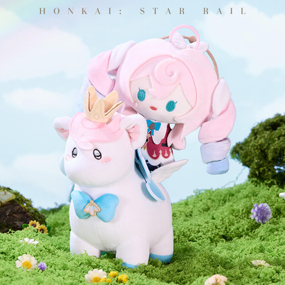 Honkai: Star Rail Whirlwind Series Hyacine Rotating Plush Keychain