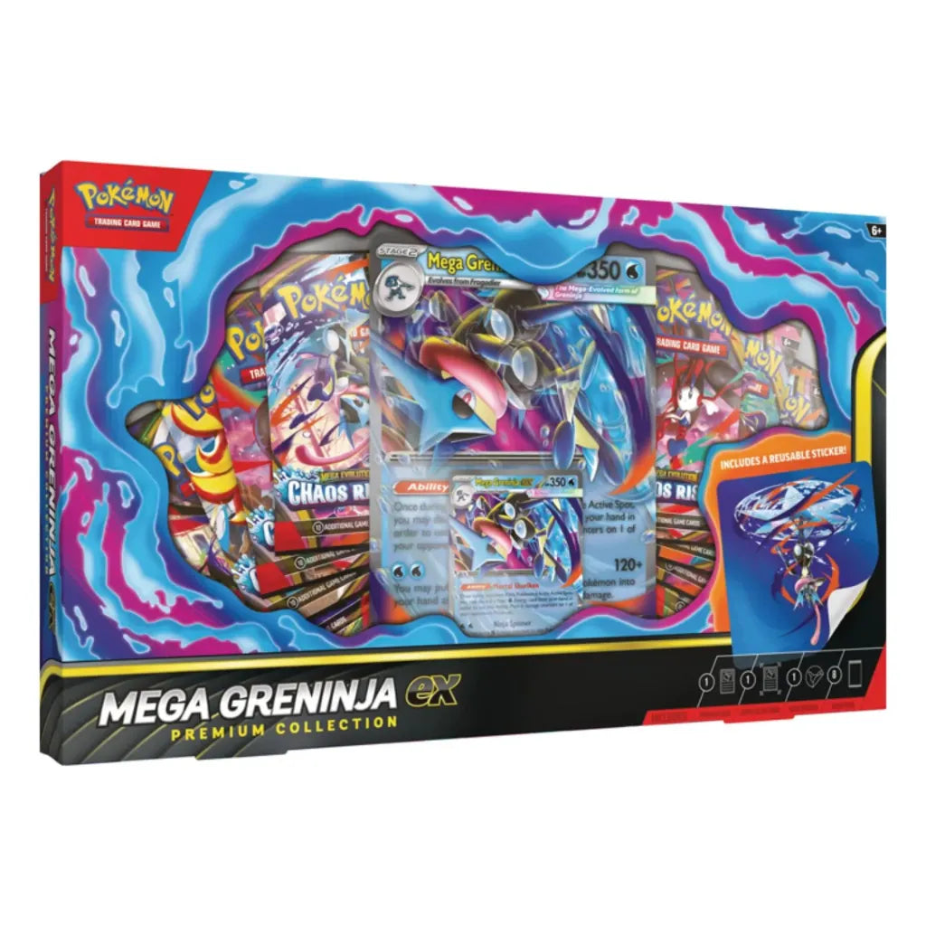 Pokemon TCG: Mega Greninja EX Premium Box