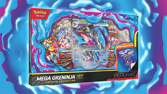 Pokemon TCG: Mega Greninja EX Premium Box