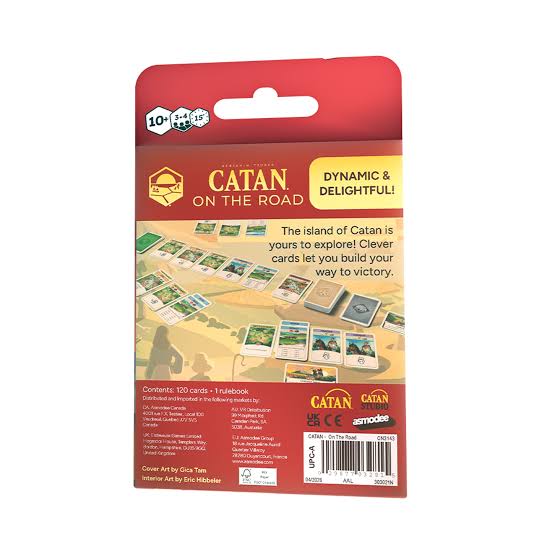 Board Game "CATAN ON THE ROAD"