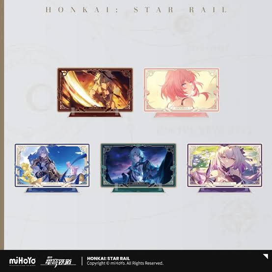 Honkai: Star Rail The Memories We Share Series Acrylic Stand