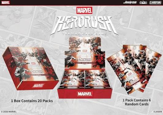 Marvel TCG: Marvel Hero Rush 'Avengers' [BP01] (English Ver.)