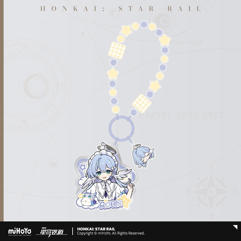 Honkai: Star Rail Girl's Dormitory Series Acrylic Keychain