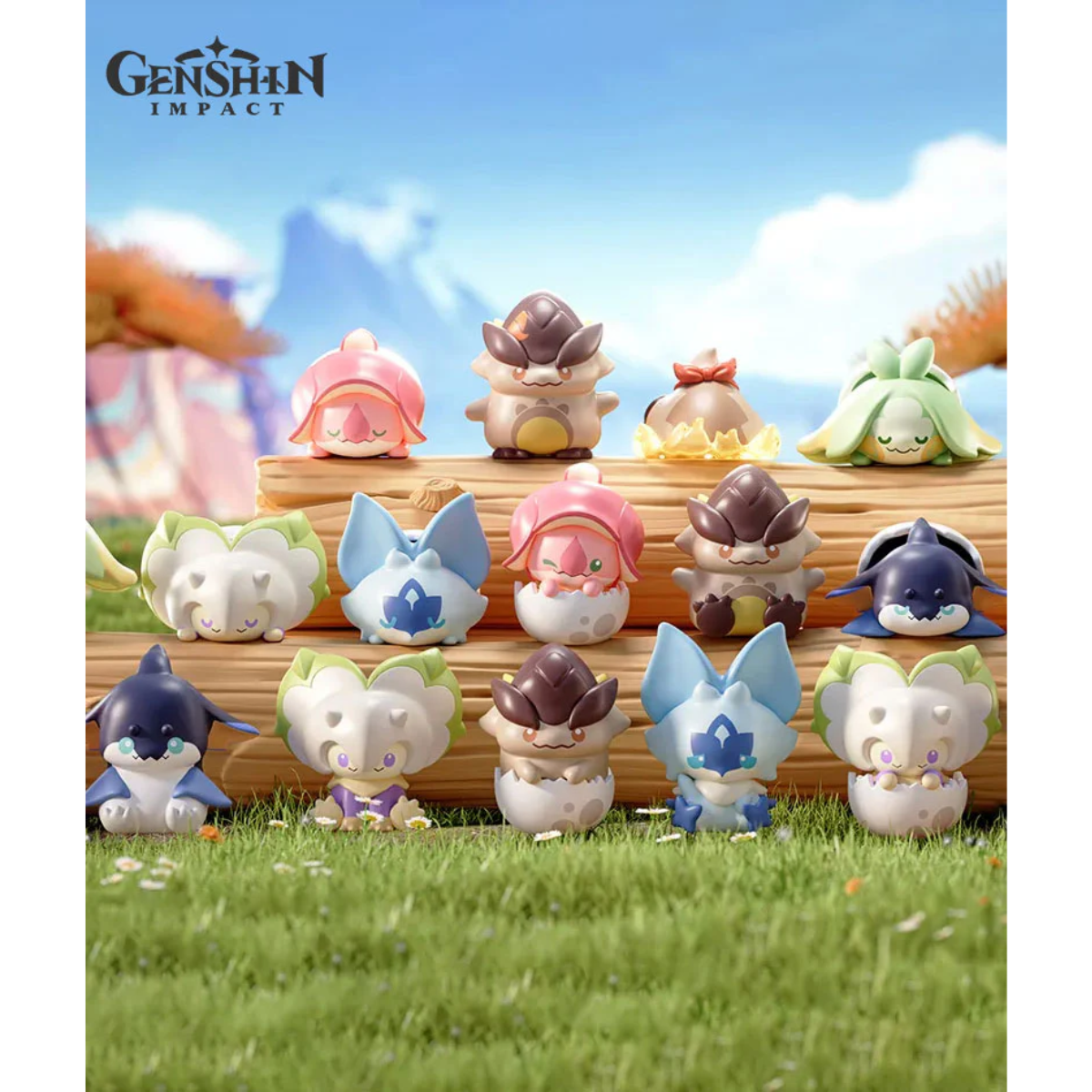 Genshin Impact Baby Saurian Mini Blind Bag Figure-Single (Random)-miHoYo-Ace Cards & Collectibles