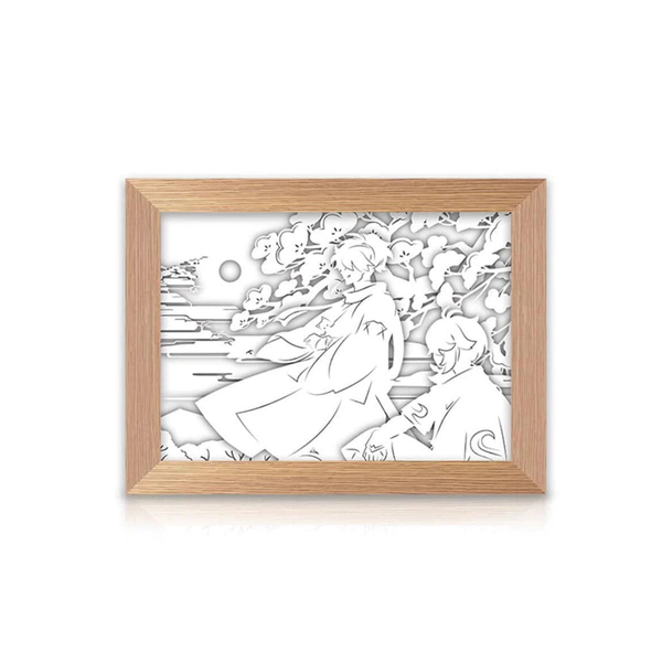 Genshin Impact Illumiscreen Night "A lonely journey in pursuit of thunderstorms"-miHoYo-Ace Cards & Collectibles