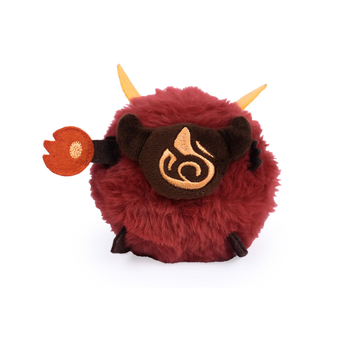 Genshin Impact "Pyro Hillchurl" Plushie Keychain-miHoYo-Ace Cards & Collectibles