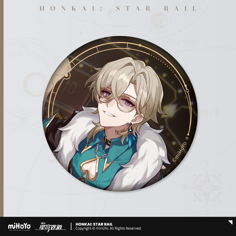 Honkai: Star Rail All-Stars Invite Badge-Aventurine-miHoYo-Ace Cards &amp; Collectibles