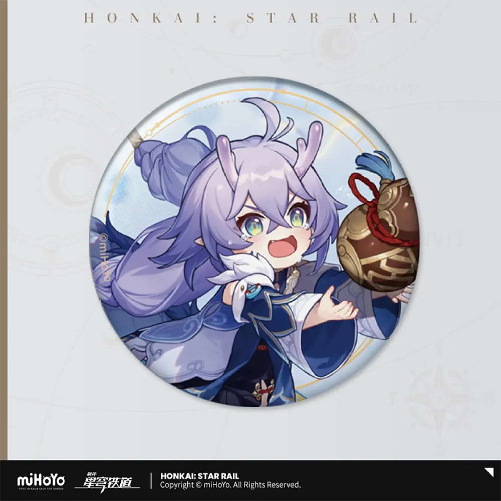 Honkai: Star Rail All-Stars Invite Badge-Bailu-miHoYo-Ace Cards &amp; Collectibles