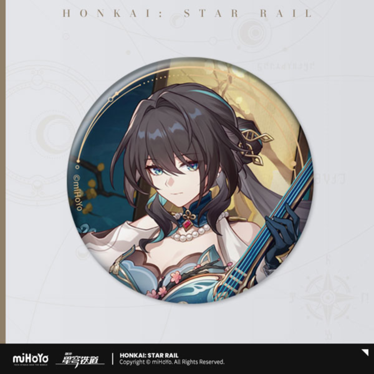 Honkai: Star Rail All-Stars Invite Badge-Fu Xuan-miHoYo-Ace Cards & Collectibles